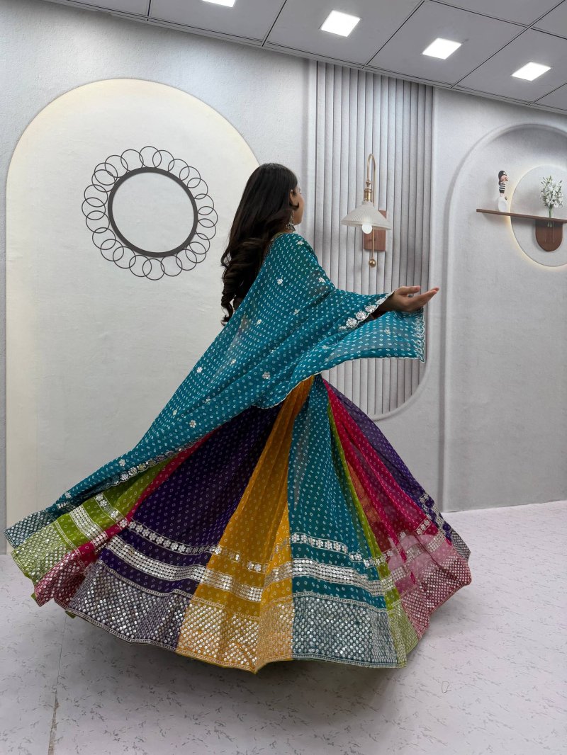 Pc 588 Georgette Navratri Special Chaniya Choli